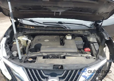 2016 Nissan Murano Sv из США, поврежденный, VIN 5N1AZ2MH2GN121384